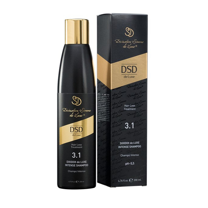 3.1 Шампунь проти випадання волосся DSD De Luxe Intense Shampoo 200 мл, фото 1