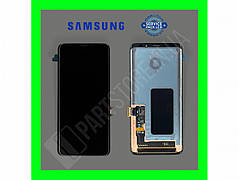 Дисплей Samsung G965 S9+ (GH97-21691A) сервісний оригінал (без рамки) (переклеєне скло)