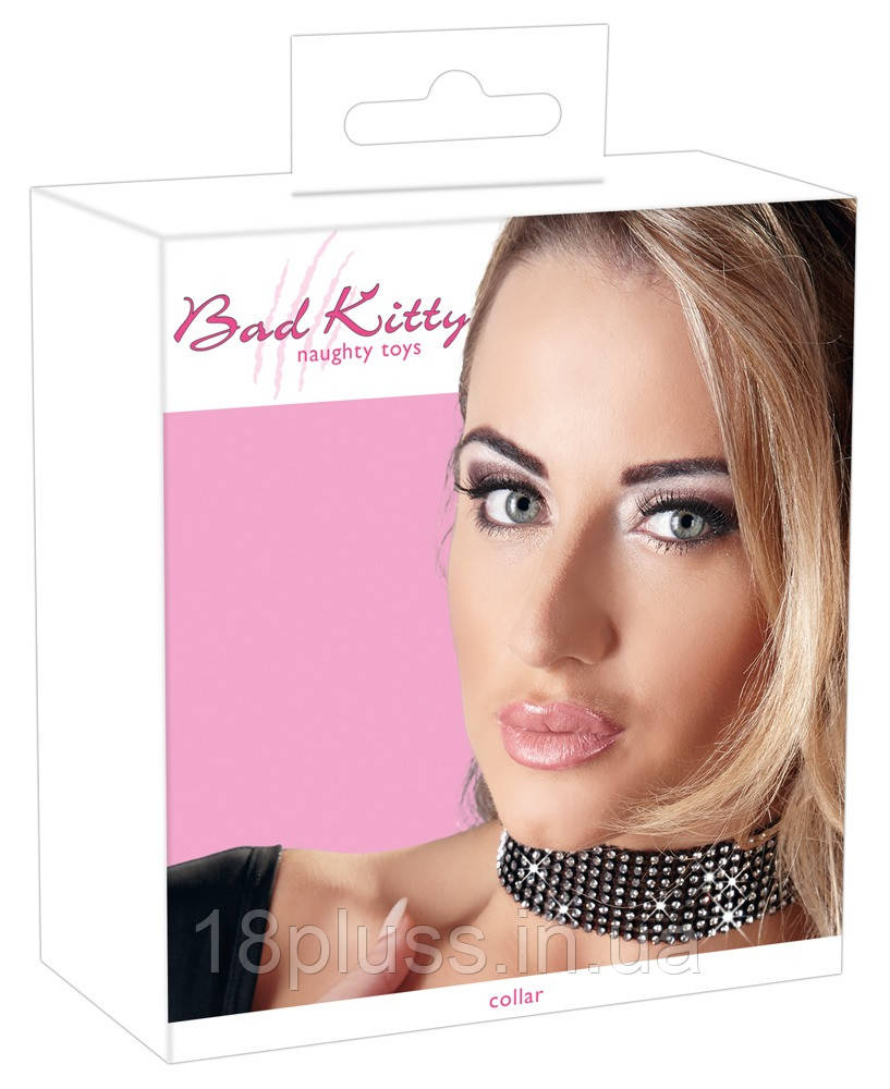 Чокер - Bad Kitty Rhinestone Choker