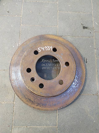 Диск гальмівний задній для автомобіля Mercedes-Benz Sprinter 2008 000054934