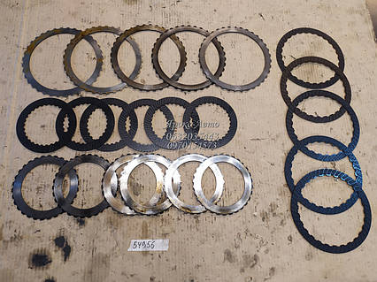 Комплект фрекційних дисків АКПП DSG для автомобіля Audi A4 B8 2.0 000054956