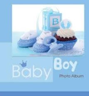 Дитячий фотоальбом EVG BAMBINO BOY фотокарток 10*15см (розмір 22*22см) BKM47200