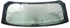 Скло заднє з підігрівом Audi A3 12-20 3D HB StarGlass 1 отв., антена