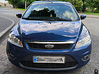 Вії на фари Ford Focus 2008-2011 "рестайлінг" Накладки на фари Форд Фокус хетчбек