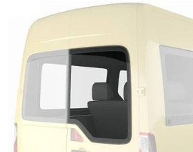 Скло заднє правое з підігрівом Nissan Interstar 03-10 VAN Pilkington