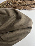Замш на дайвінгу Коричневий діагональ, фото 4
