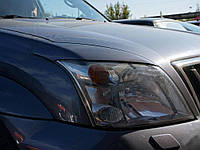 Вії на фари Toyota Land Cruiser Prado 120 2003-2009 Накладки на фари Тойота Прадо 120