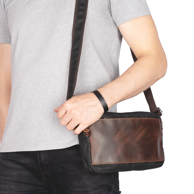 Сумка чоловіча MCN через плече чорна арт.00156 Сумка чоловіча MCN через плече чорна арт.00156