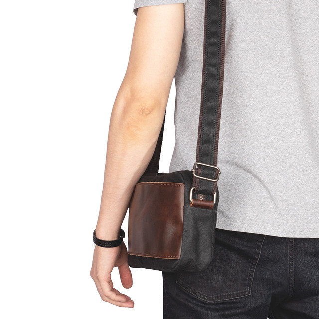 Сумка чоловіча MCN через плече чорна арт.00156 Сумка чоловіча MCN через плече чорна арт.00156