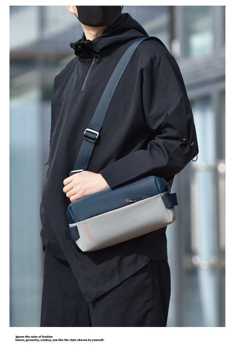 Оптова Нова чоловіча сумка через плече, водонепроникна сумка через плече, нагрудна сумка, поясна сумка, фото 1