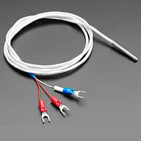 Датчик температури Pt100 водонепроникний (термопротив) для ПІД термоконтролера -50...+100°C 1м