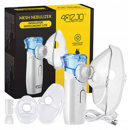 Інгалятор (небулайзер) 4FIZJO LITE портативний (Mesh), ультразвуковий (P-5905973402057) Poland, фото 1