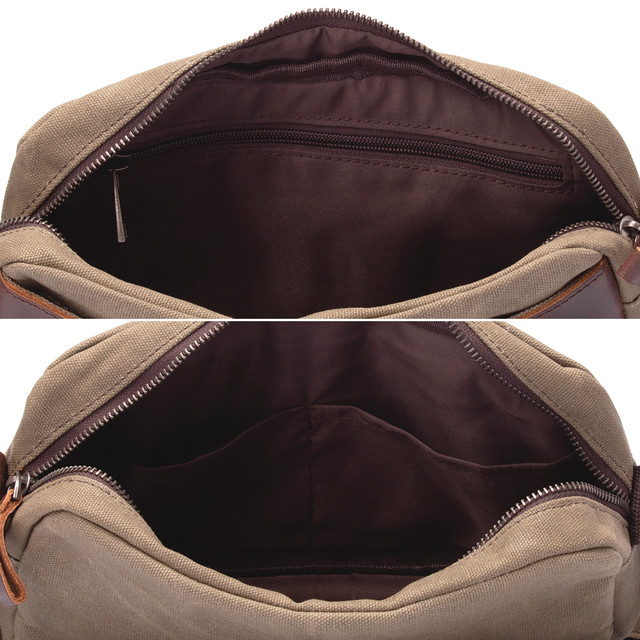 Сумка мужская MCN через плечо зеленая арт.00158