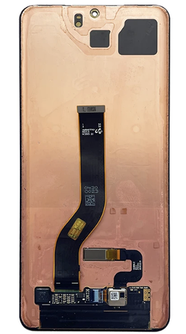Дисплей (екран) для Samsung G985 Galaxy S20+/G986F, чорний, Amoled, оригінал PRC переклеєне скло, фото 1