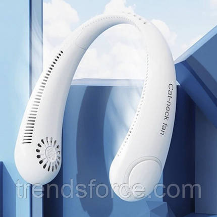 Мінівентилятор для шиї безшумний спортивний вентилятор 208668, фото 1