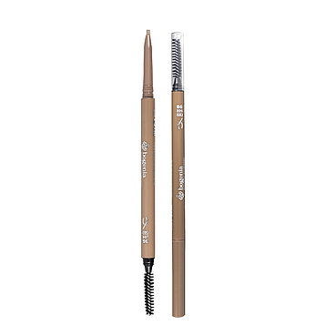 Олівець для брів механічний Bogenia Micro Slim Brow Liner ультратонкий BG 504 № 002 Caramel
