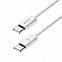 Дата-кабель Tech-Protect Ultraboost Classic Type-C to Type-C Cable PD60W/3A 1m White, фото 3