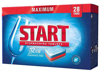 Таблетки для посудомийної машини Maximum 28 шт ТМ START BP