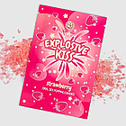 Стріляючі цукерки для орального сексу полуниця "Explosive Kiss Strawberry" Secret Play (9 г)