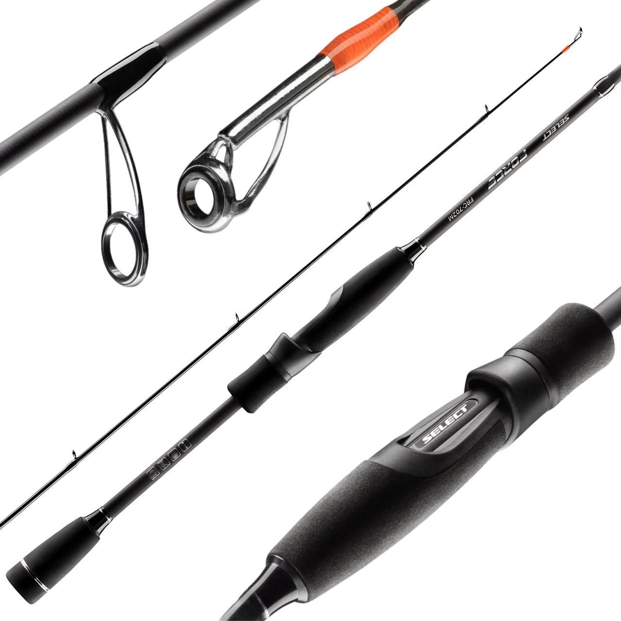 Спиннинг Select Force FRC-702L 2.13m 3-14g Fast – лёгкий джиговый спиннинг, ловля окуня и щуки