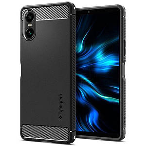 Чохол Spigen Rugged Armor до Sony Xperia 10 VI Matte Black (ACS08298)