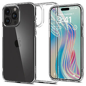 Чохол Spigen Ultra Hybrid до iPhone 15 Pro Max Crystal Clear (ACS06565)