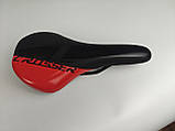 Сиденье велосипедное Crosser глагол червоне. Сідло для велосипеда. Велосипедне сідло, фото 2