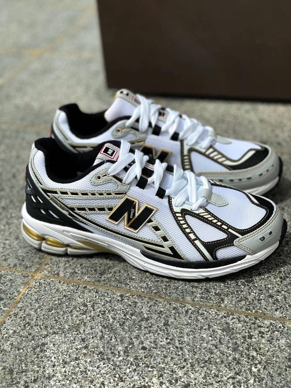 Шкіряні чоловічі стильні кросівки NB 1906 42(26,5)р., фото 1