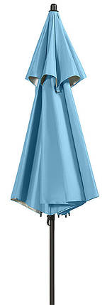 Пляжна парасолька синя Windprofi 200 Doppler, фото 2