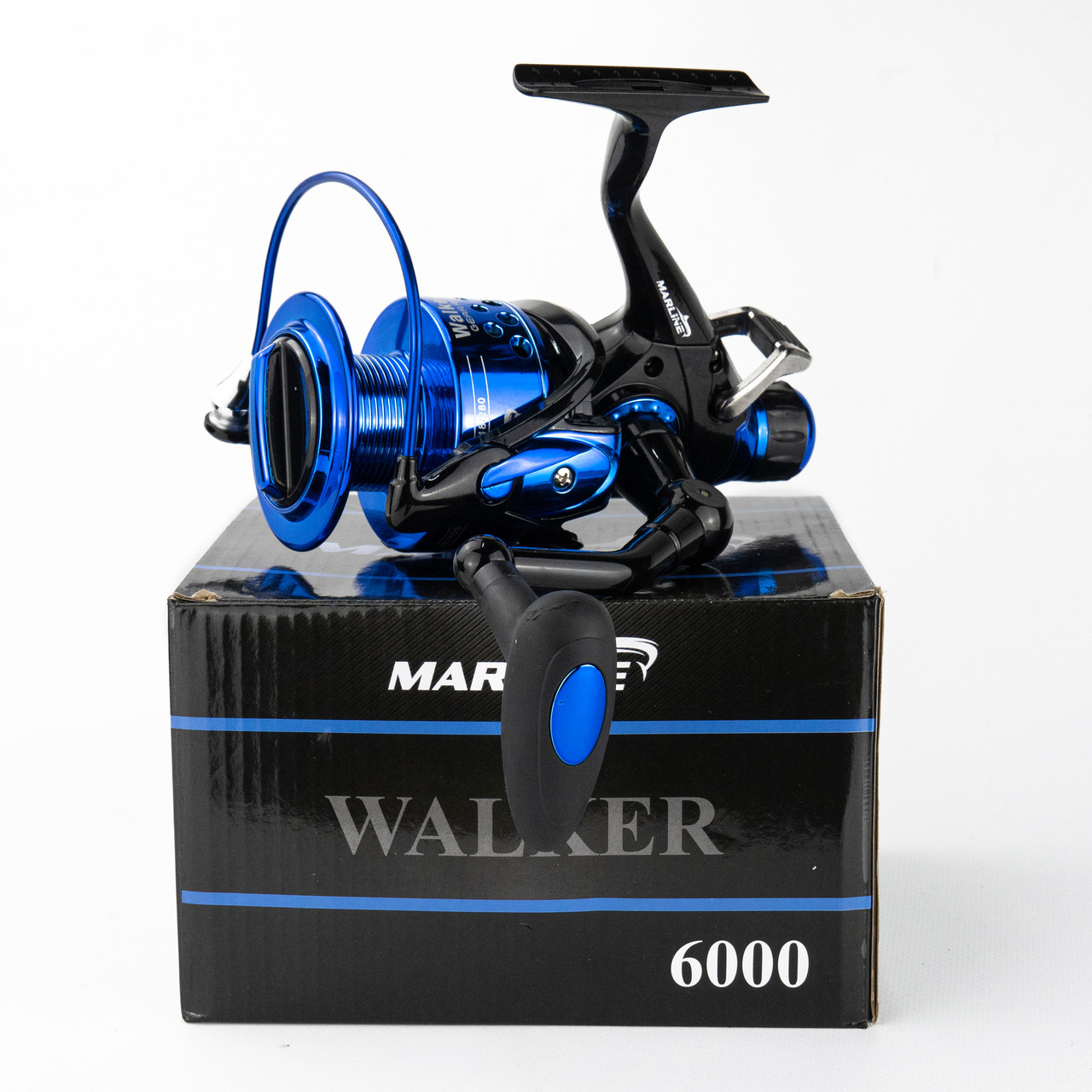 Катушка карпова MARLINE WALKER 6000 BL з байтраннером, 5 підшипників, фото 1