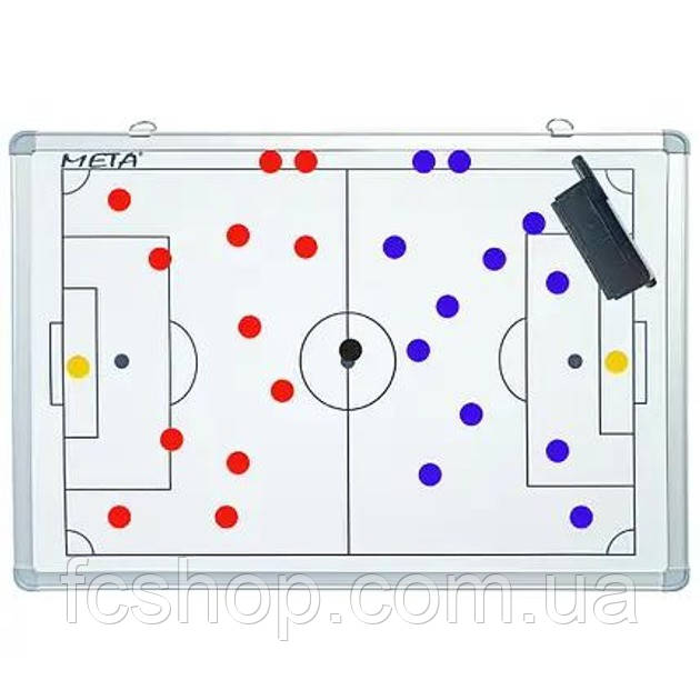 Дошка тактична Meta Magnetic Tactic Board сірий 45х60 см 1900012100, Сірий, Розмір (EU) — 1SIZE
