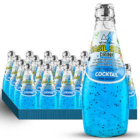 Напій з насінням базиліку Mimi Drink Фруктовий коктейль 290мл