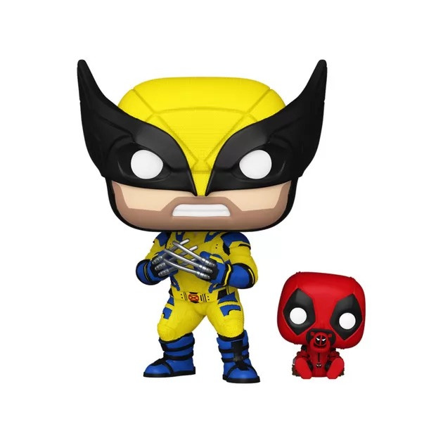 Набір ігрових фігурок Funko POP! серії Дедпул 3" - Росомаха з Бебіпулом 82382