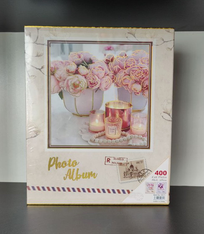 Фотоальбом на 400 фотокарток  10*15см (розмір 34*27см) No:9601/1