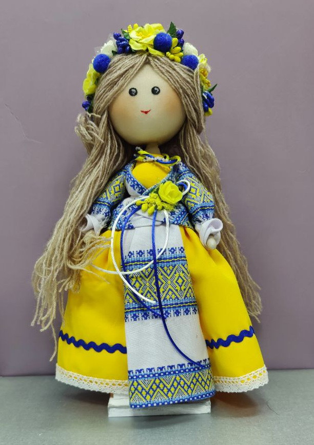 Лялька декоративна "Українка" 34*20см 0521.004, фото 1