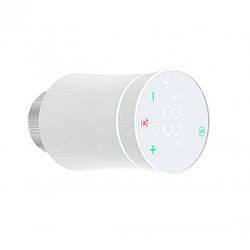 Бездротовий програмуємий сервопривiд для термостатичного крану (Білий матовий) ZTRV-BY-100(W)