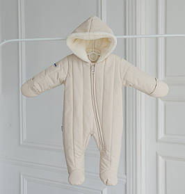 Дитячий цільний зимовий теплий комбінезон на флісі з капюшоном Iceberg Kid’s Fantasy на зріст 62 68 74 80 см