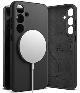 Чохол Ringke Silicone Magnetic для Samsung Galaxy S24 Black (SIMG801SE55)