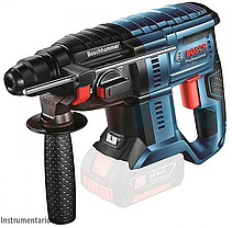 Набір інструментів Bosch Professional перфоратор GBH 180-LI + GSR 18V-50 + GWS 180-LI : з АКБ 2шт 18V 5.0Ah і з/п, фото 3