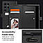 Чохол-книжка Spigen Wallet S Plus до Samsung Galaxy S24 Ultra Black (ACS07308), фото 11