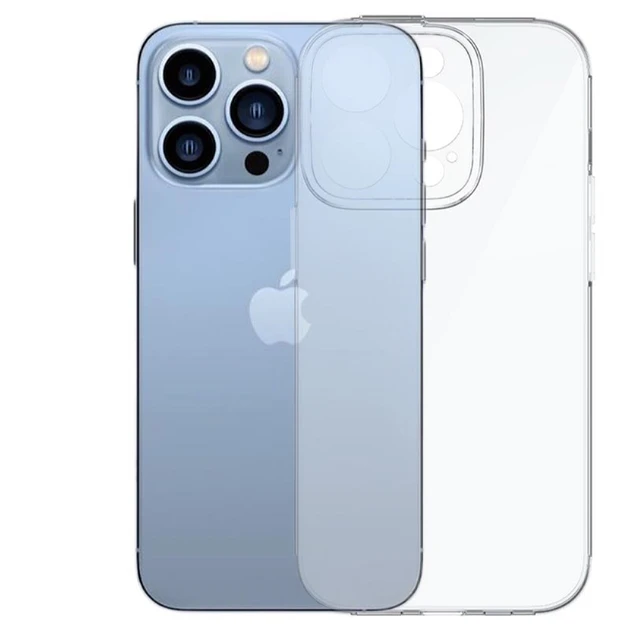Силіконовий чохол для iPhone 14 Pro Max Baseus Simple Series прозорий (ARAJ000902), фото 1