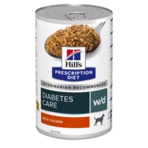 Вологий корм для собак Hill`s Prescription Diet W/D при цукровому діабеті з куркою 370 г