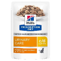Вологий корм для котів Hill`s PRESCRIPTION DIET C/D догляд за сечовидільною системою з куркою 85 г