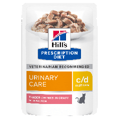 Вологий корм для котів Hill`s PRESCRIPTION DIET C/D догляд за сечовидільною системою з лососем 85 г