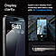 Захисне скло Spigen Glas.tR EZ FIT Full Cover 2-Pack до iPhone 15 Pro Max Black (AGL06873), фото 5
