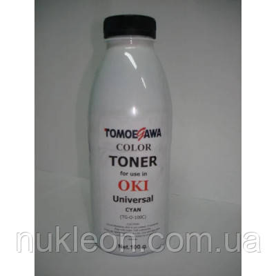 Популярний! Тонер OKI UNIVERSAL, 100г Cyan Tomoegawa (TG-O-100C) - Краща якість тільки на Nukleon.com.ua