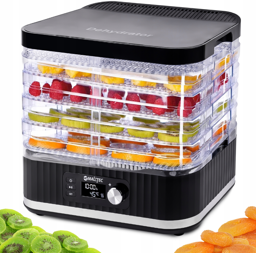 Сушарка для фруктів і овочів MalTec DryExpert 450Вт (Польща), фото 1