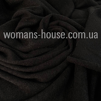 Трикотаж Ангора арктика Чорний