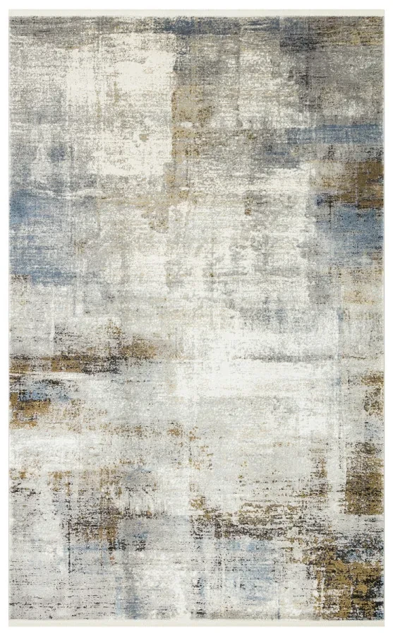 Килим Palmira PLM 05 Grey бежево-синій прямокутний 160*230 см