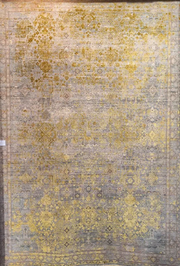 Килим Historia 3032A Gold бежево-золотистий прямокутний 80*150 см